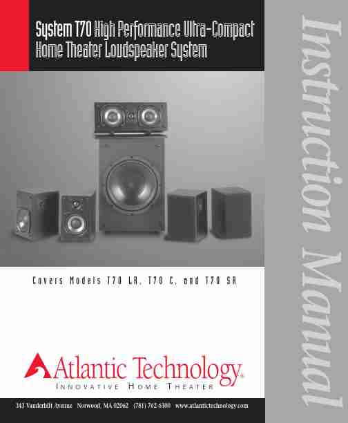 Atlantic Technology Home Theater System T70-page_pdf